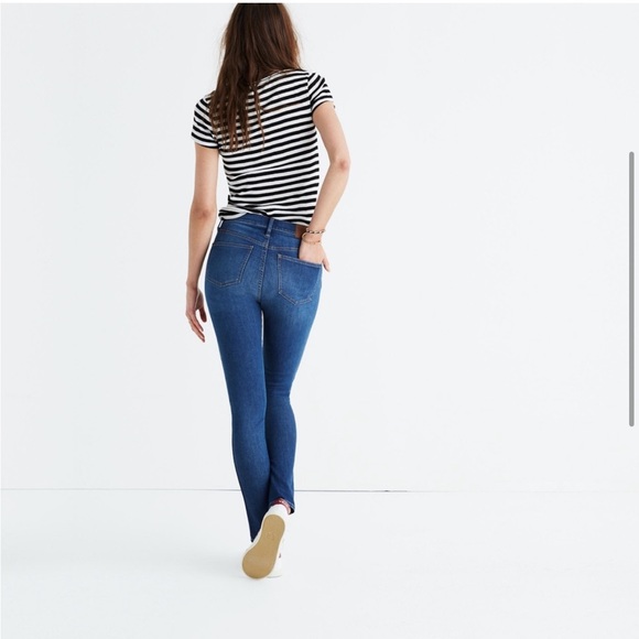 Madewell 9" High Rise Skinny Patty Wash - Picture 3 of 13